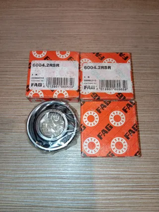 2 Rodamientos FAG 6004.2RSR