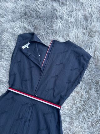 Vestido Tommy Hilfiger Azul Marino