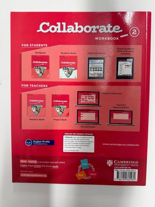 Collaborate Level 2 Workbook English for Spanis...