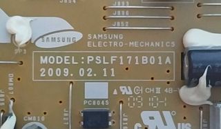 Power supply PSLF171B01A para tv Samsung UE40B6000