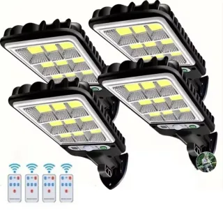 4 Farolas Solares LED