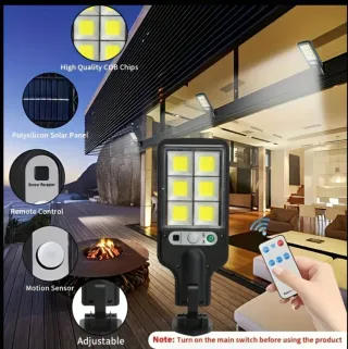 4 Farolas Solares LED