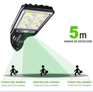 4 Farolas Solares LED