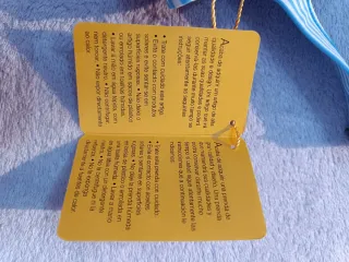 Top de rayas azul y blanco