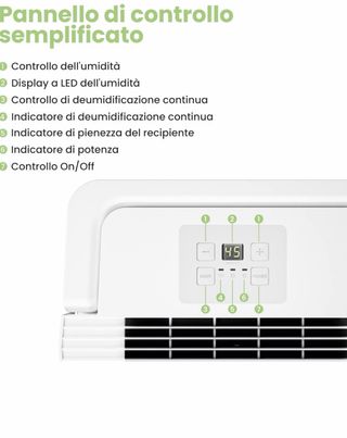 Deshumidificador Comfee Blanco 12L/día