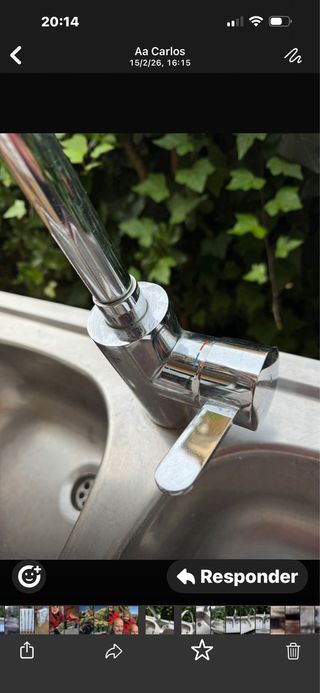 Pila doble Teka + grifo Grohe