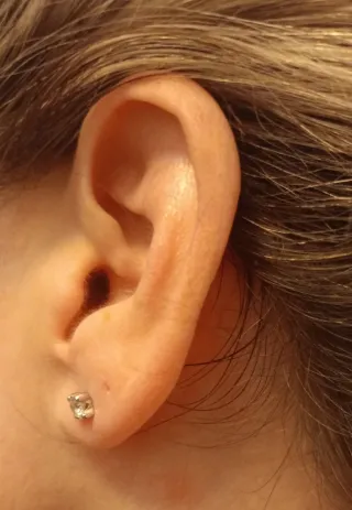 Pendientes oro blanco 18k con circonitas