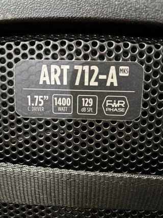 Altavoces Rcf art 712-Mk5