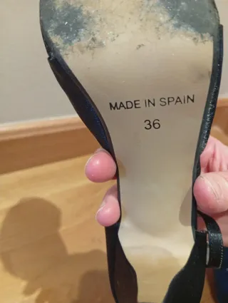 Zapatos Ángel Alarcón Talla 36 Negros