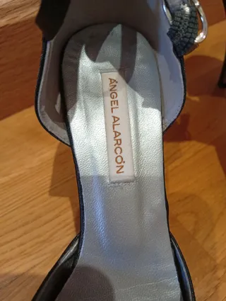 Zapatos Ángel Alarcón Talla 36 Negros