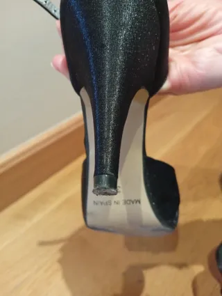 Zapatos Ángel Alarcón Talla 36 Negros