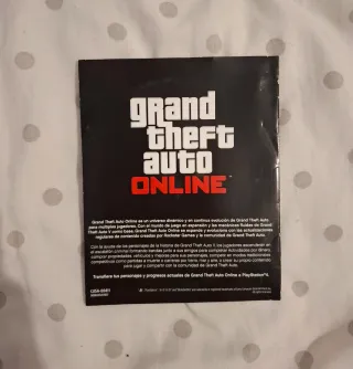 Caja Gta V + mapa +manual (No incluye juego)