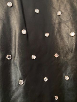 Pantaloni Calzedonia, taglia38 (S) in ecopelle