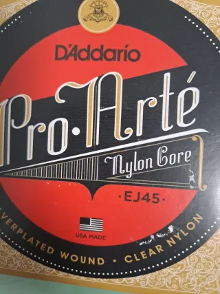 Cuerdas D'Addario Pro-Arte EJ45 Guitarra