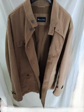 Chaqueta marrón hombre