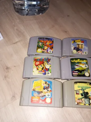 Cada juego a 25 € Nintendo 64