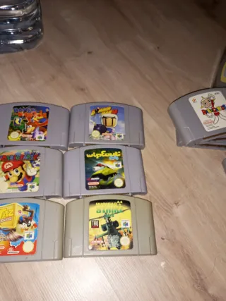 Cada juego a 25 € Nintendo 64