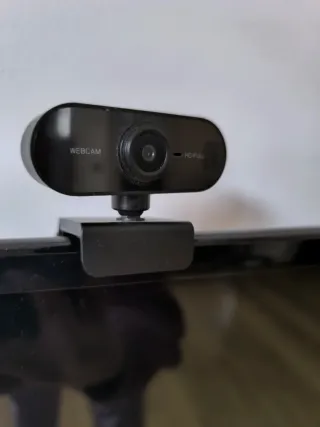 Webcam 1080p Full HD USB con Micrófono