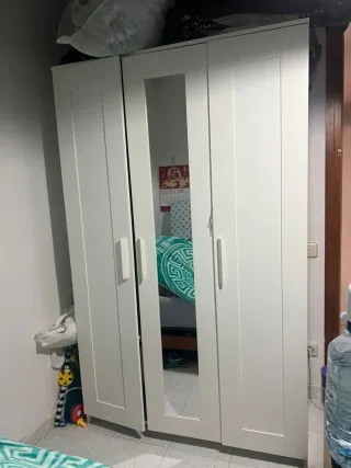 Armario 3 puertas Ikea blanco