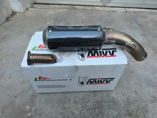 Tubo de escape mitt Mk3 carbono para Z900 A2
