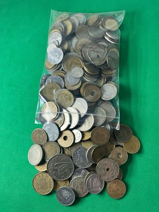 L#569 0,8 KG. DE MONEDAS NACIONALES