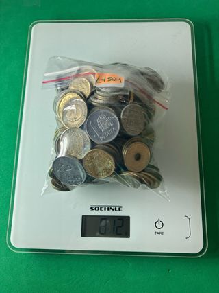 L#569 0,8 KG. DE MONEDAS NACIONALES