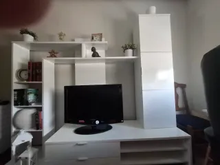 Mueble blanco de Salon