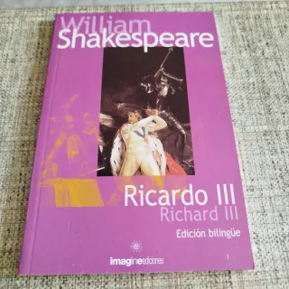 3 obras Shakespeare Ricardo III, La Tempestad, Jul