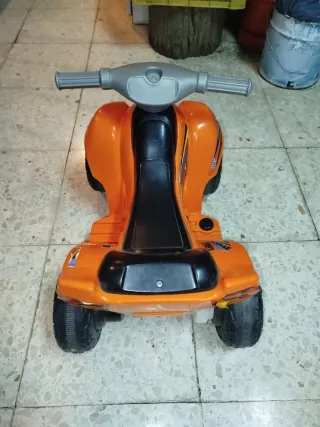Mini Quad Eléctrico Infantil Naranja