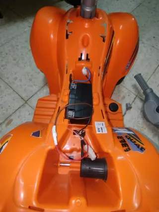 Mini Quad Eléctrico Infantil Naranja