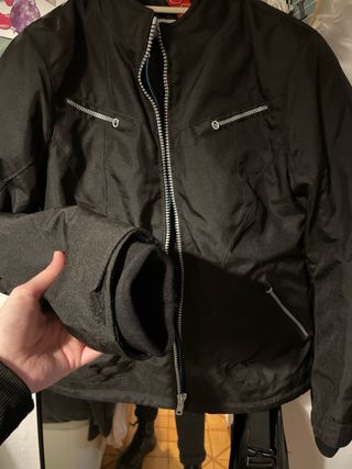 Chaqueta moto con protecciones