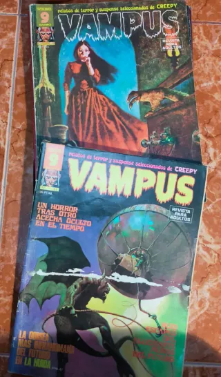 Lote de 9+1 cómics de terror