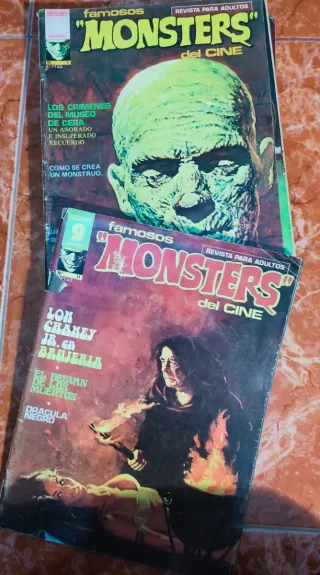 Lote de 9+1 cómics de terror