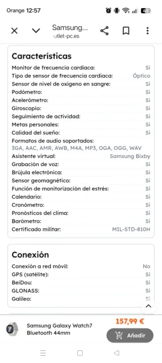 Samsung Galaxy watch 7
