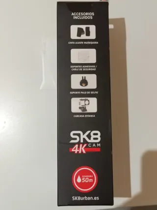 Cámara deportiva SK8 4K SUMERGIBLE