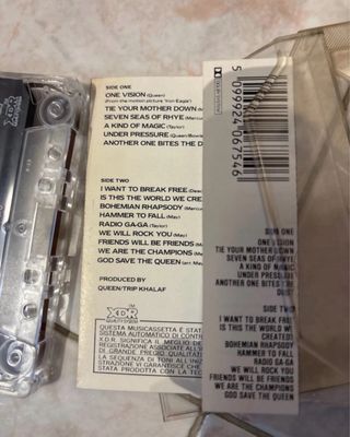 Musicassetta Queen live magic