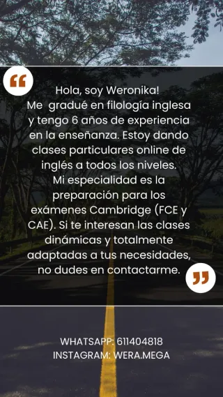 Clases de Inglés