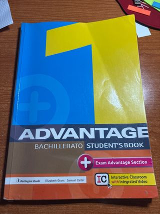 ADVANTAGE FOR BACHILLERATO 1. ST'S BOOK (2017)