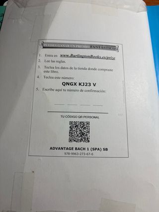 ADVANTAGE FOR BACHILLERATO 1. ST'S BOOK (2017)