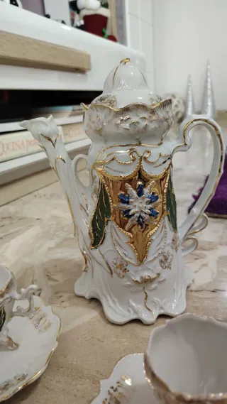 Raro Servizio Caffè/Tè Vintage Ilmenau 1777