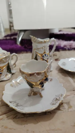 Raro Servizio Caffè/Tè Vintage Ilmenau 1777