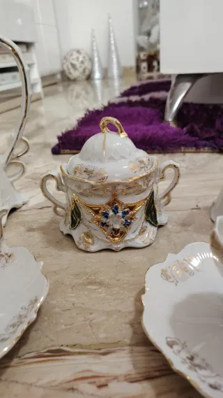 Raro Servizio Caffè/Tè Vintage Ilmenau 1777