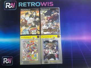 Confezione 4 Giochi PS2 JAP