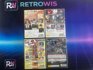 Confezione 4 Giochi PS2 JAP