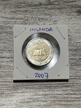 Moneda 2€ holanda Conmemorativa 2007