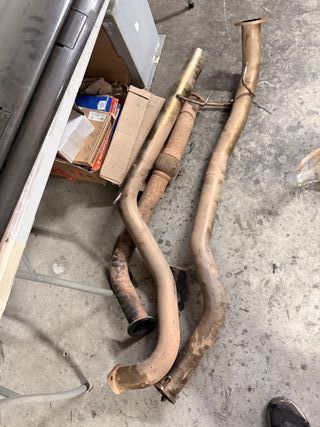 Escape recto inox 3 Toyota HDJ 100