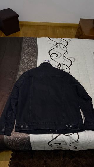 Chaqueta Vaquera Negra Talla L