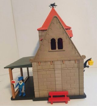 Estación de tren antigua Playmobil custom 4300
