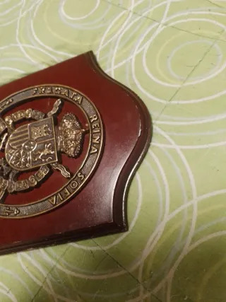 Escudo Armada Española Reina Sofía,metida fragata