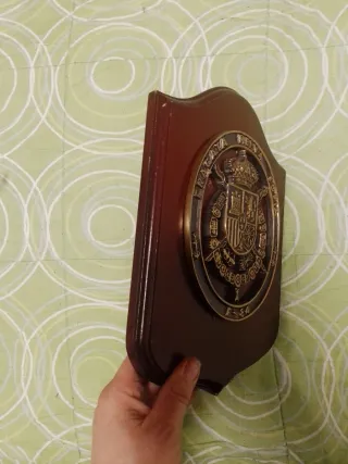 Escudo Armada Española Reina Sofía,metida fragata